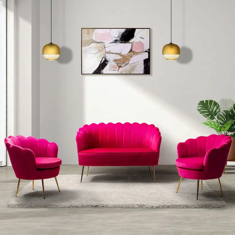 Třídílná sestava do obývacího pokoje Xabier 52 in. od HULALA HOME