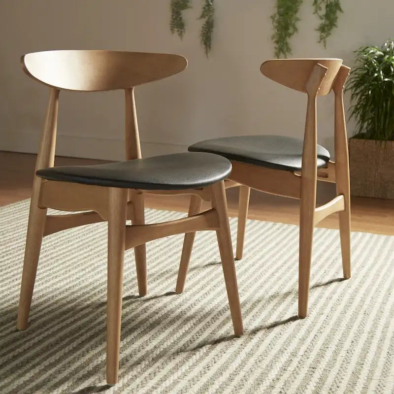 Conjunto de jantar norueguês dinamarquês em carvalho afunilado da iNSPIRE Q Modern