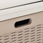 Úložná lavice SAFAVIEH Fiorello se 3 zásuvkami a polstrováním - 47.3 W x 15 L x 19 H - 47Wx15Dx19H