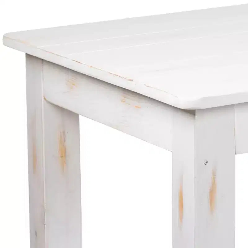 Prostokątny stół do jadalni Flash Furniture 46 x 30 z litej sosny