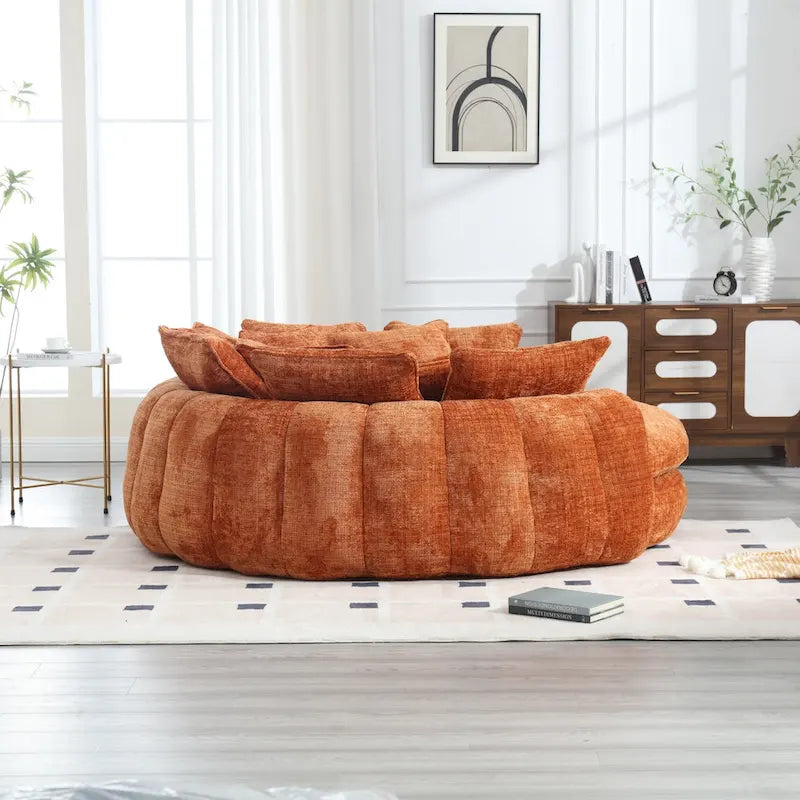 Confortável sofá-cama duplo Loaf, sofá-cama extragrande com apoios de braços