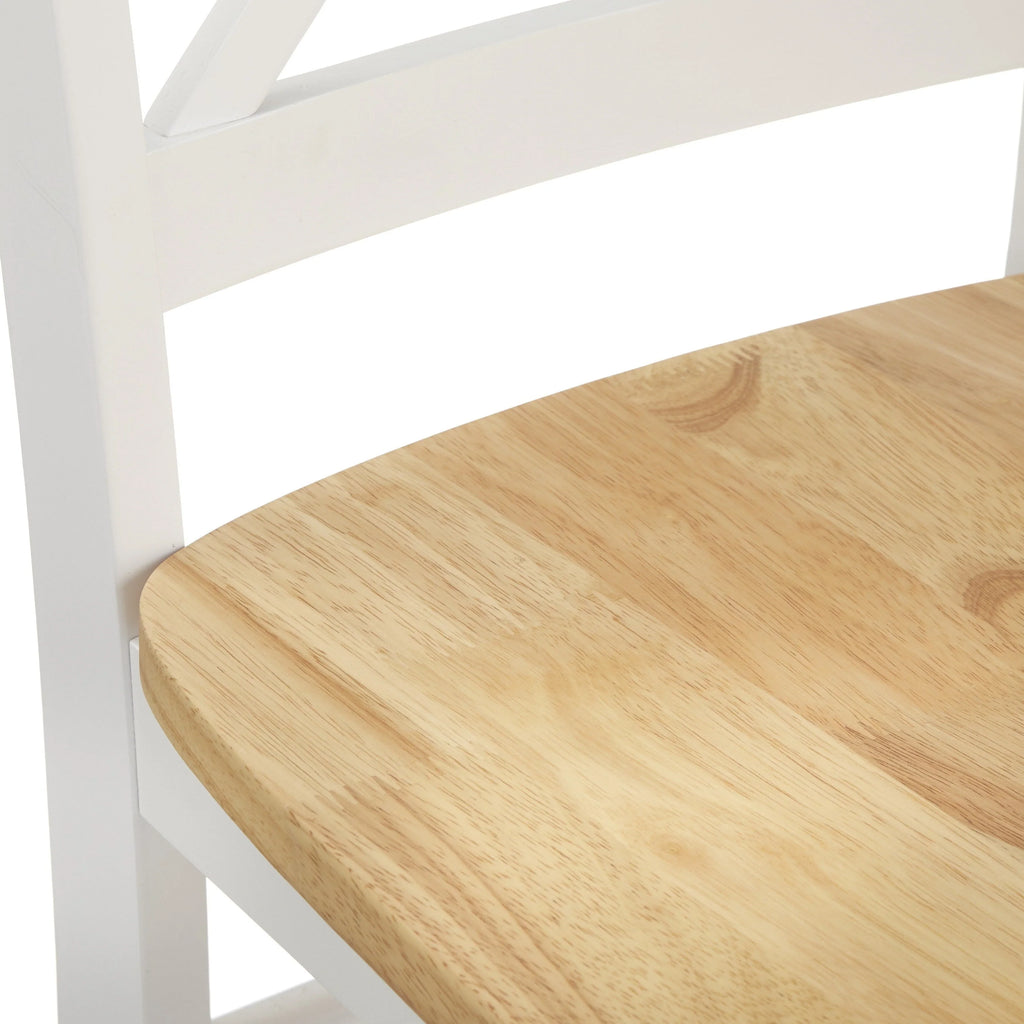 Cadeiras de jantar Simple Living Country Cottage (conjunto de 2)