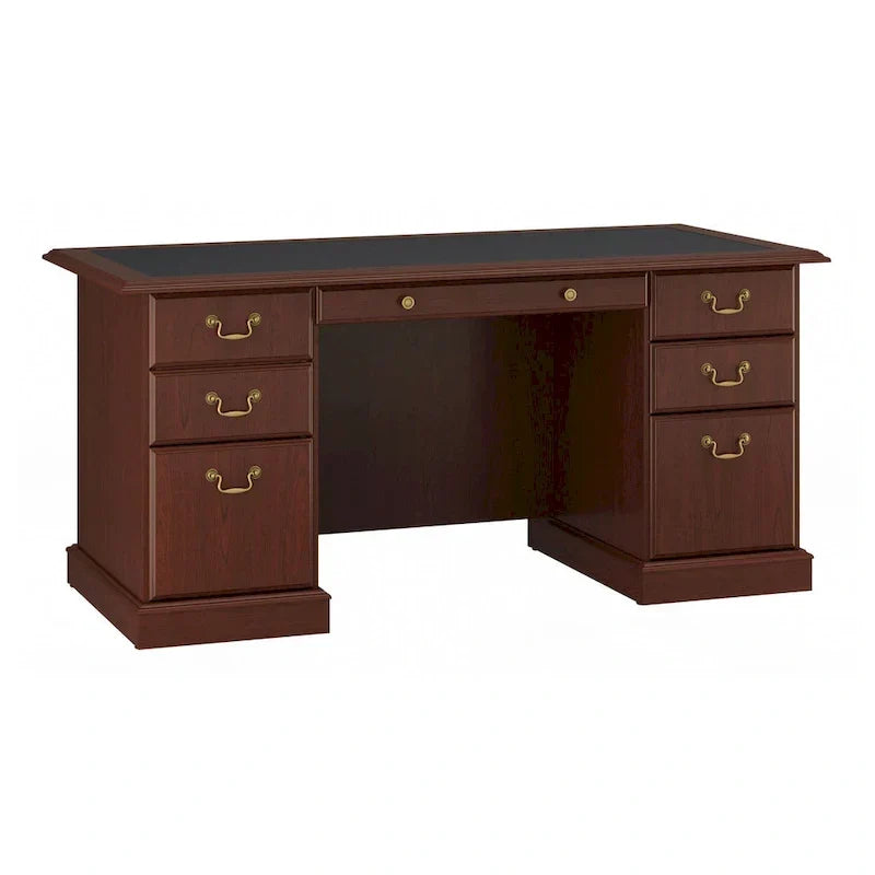 Bush Furniture Saratoga directiebureau met laden en opbergruimte