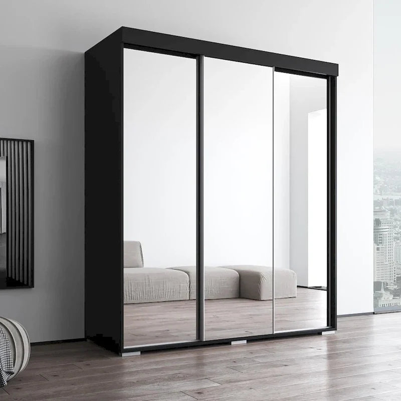 Armoire-miroir à 3 portes Strick & Bolton Suger