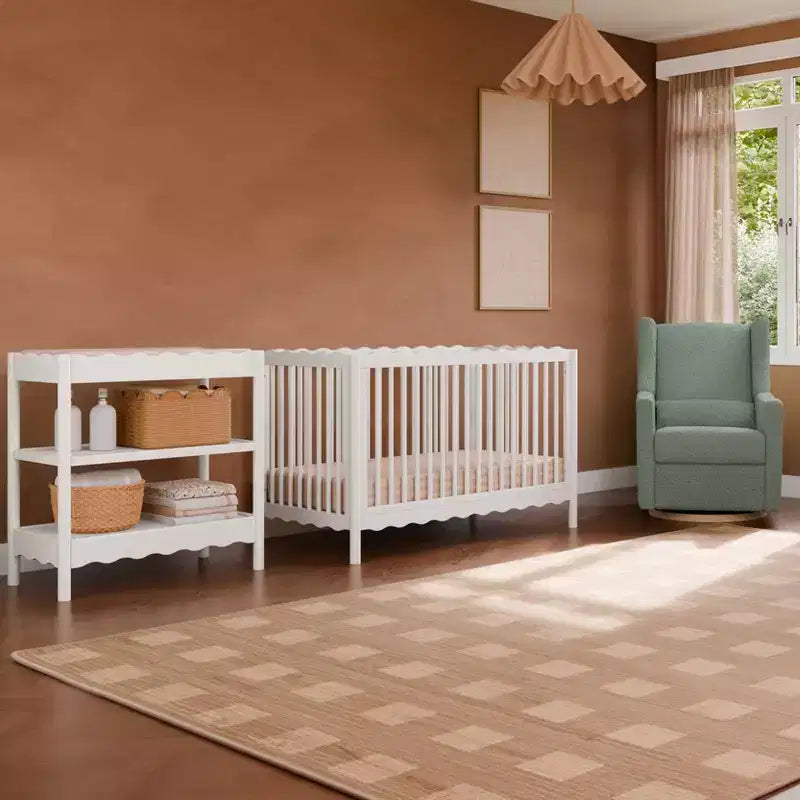 Babyletto Swell 4-in-1 umbaubares Kinderbett mit Umbausatz zum Kleinkinderbett