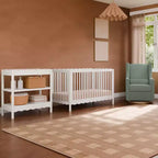 Babyletto Swell 4-in-1 umbaubares Kinderbett mit Umbausatz zum Kleinkinderbett
