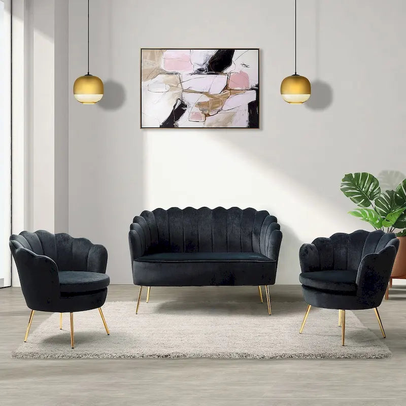 Třídílná sestava do obývacího pokoje Xabier 52 in. od HULALA HOME