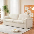 Dyonery 86 Cloud Loveseat-Sofa mit tiefer Sitzfläche und breiten Armlehnenkissen, stabilem Rahmen und atmungsaktivem ergonomischem Design