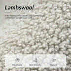 Nowoczesny fotel boucle Sheila 30 W z nogami z litego drewna, zestaw 2 szt., HULALA HOME