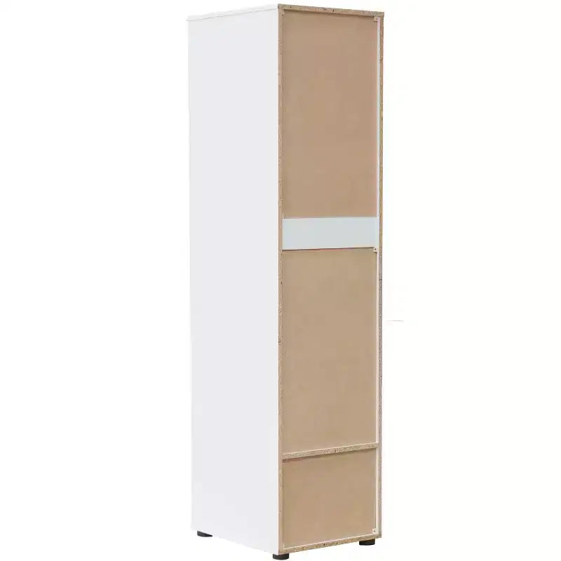 Armadio contenitore Corry di Kings Brand Furniture, bianco