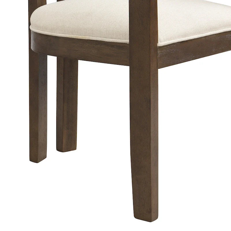 Conrad stilvoller moderner Esszimmerstuhl mit Armlehne von Christopher Knight Home