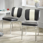 Simple Living Raleigh Retro-5-teiliges Esszimmer-Set