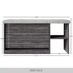 Banco com arrumação para calçado ChaletPosh
