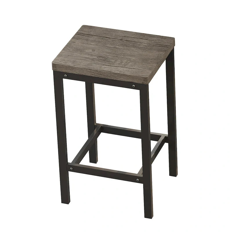 Bistrotisch-Set mit 3 Hockern