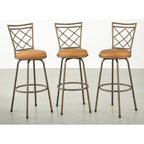 Sgabelli girevoli Alyssa ad altezza regolabile Simple Living (set di 3)