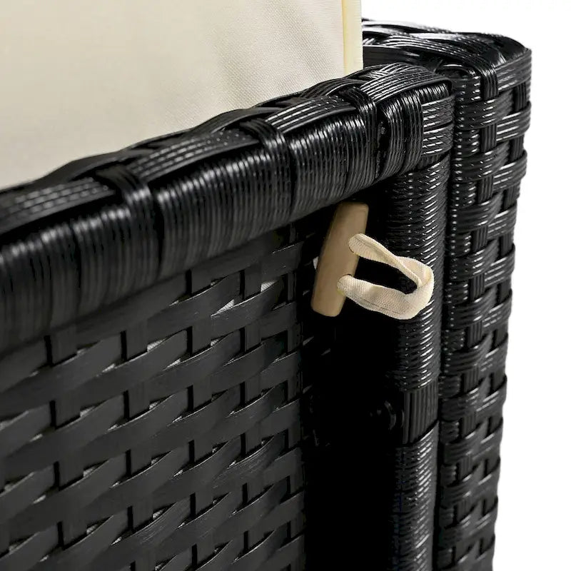 Spa-Umrandung, Spa-Gestell, viereckiges Outdoor-Lounge-Set aus Polyrattan
