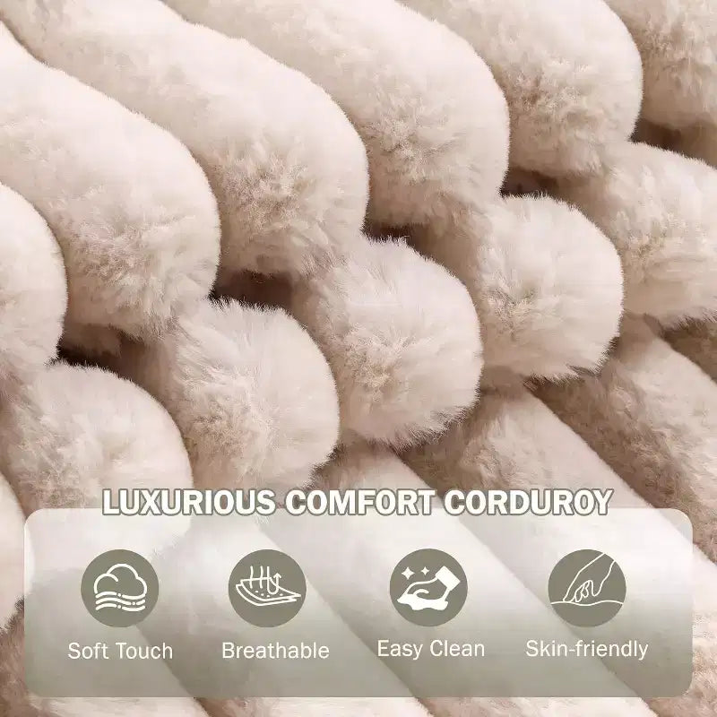 Übergroßer Indoor-Chaiselongue-Sessel mit Aufbewahrungshocker, gepolstertes Cord-Schlafsofa im Wolken-Design mit 3 Kissen, Einzel-Schlafsessel