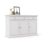 Tvilum, Sideboard with 3 Doors and 3 Drawers, White