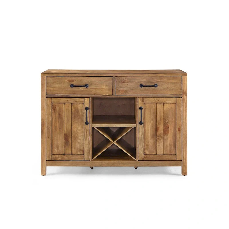 Crosley Roots Buffet mit natürlicher Oberfläche – 52 W x 18 T x 36 H