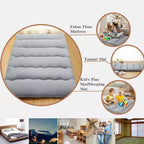 Japonská futonová matrace, skládací podložka na spaní na podlaze, tatami podložka do domácnosti, kempingová matrace