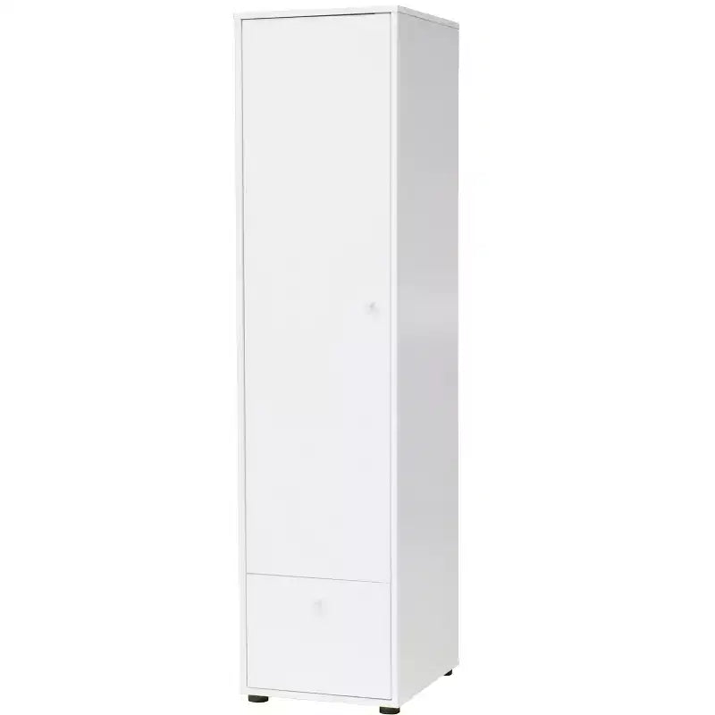 Armadio contenitore Corry di Kings Brand Furniture, bianco