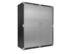 Seville Classics UltraHD 2-Piece Extra-Wide Storage Cabinet Set, 60 x 24