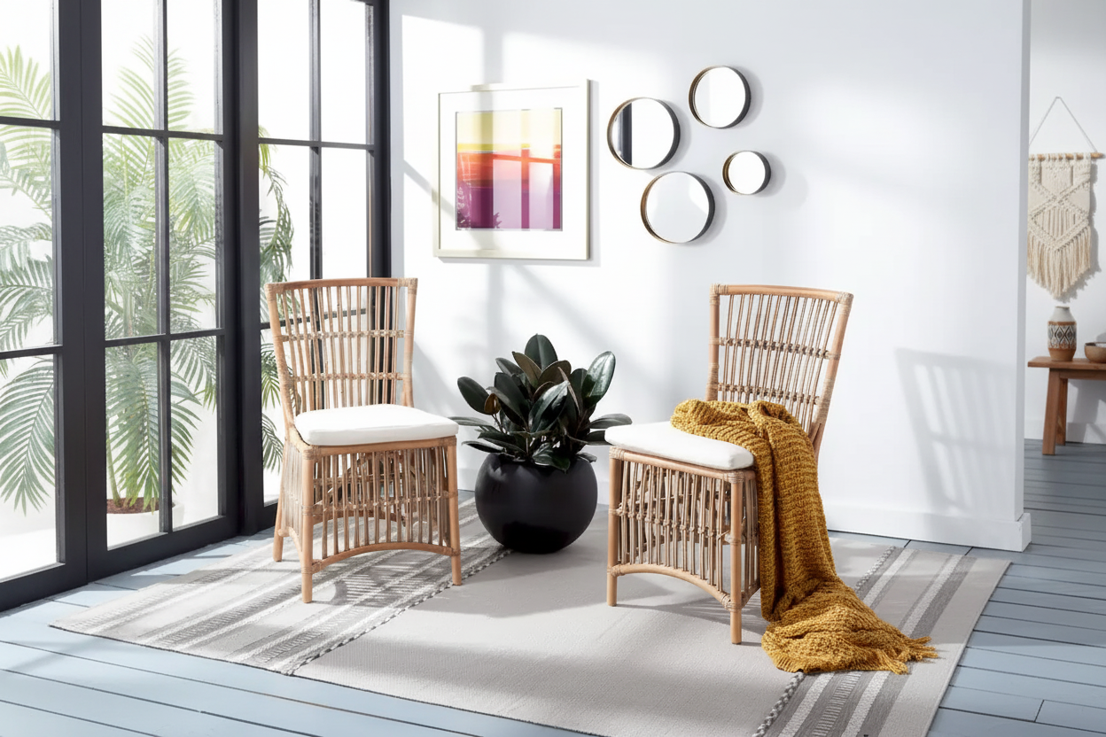 Rattan Chair Wide Hero Banner